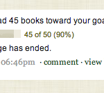 2012 Reading Challenge update